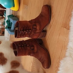 Frye Heeled Booties